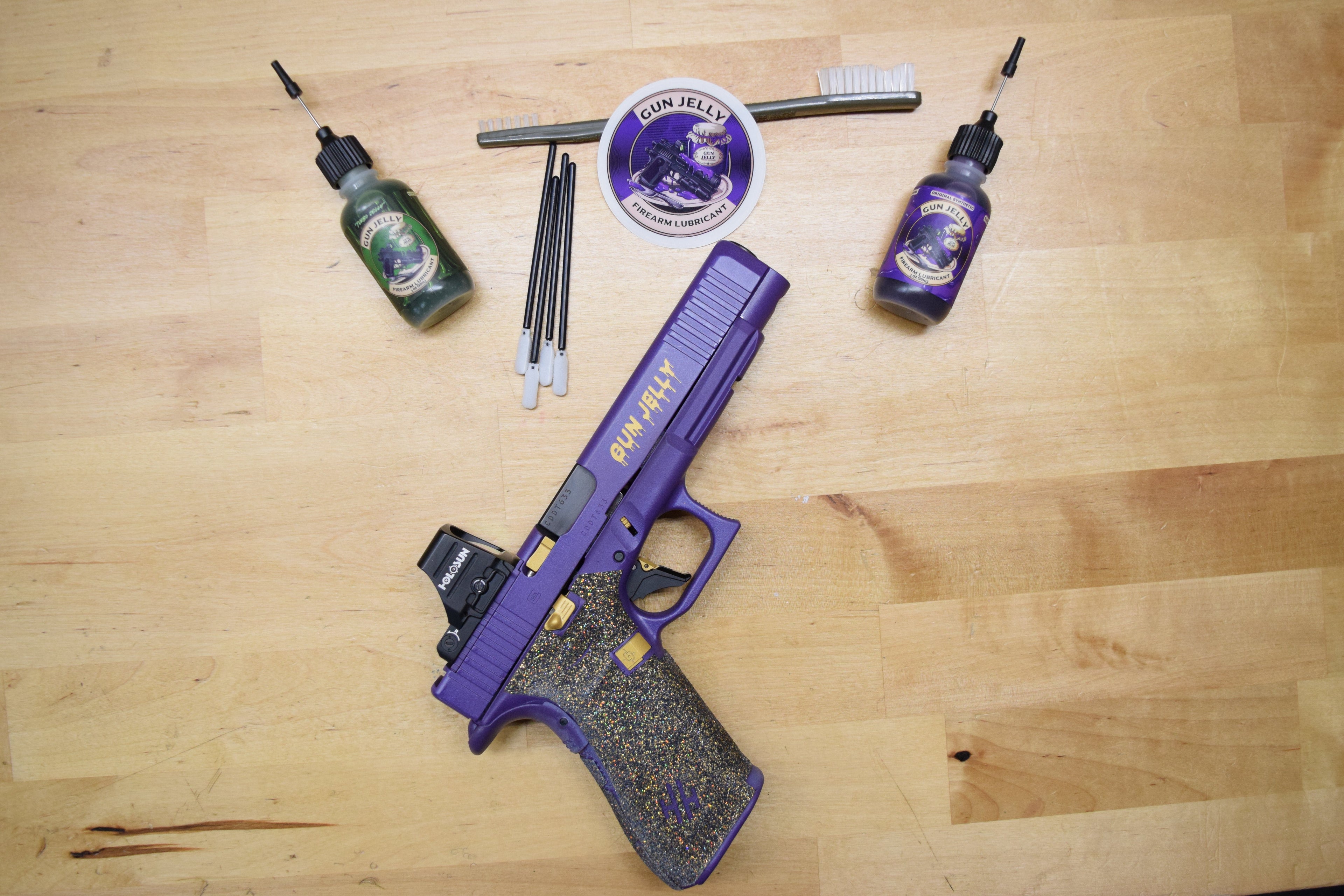 How to clean and lube your pistol with Gun Jelly